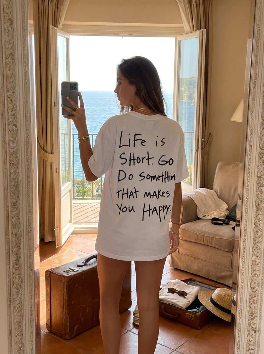 Life is short, go do something that makes you happy