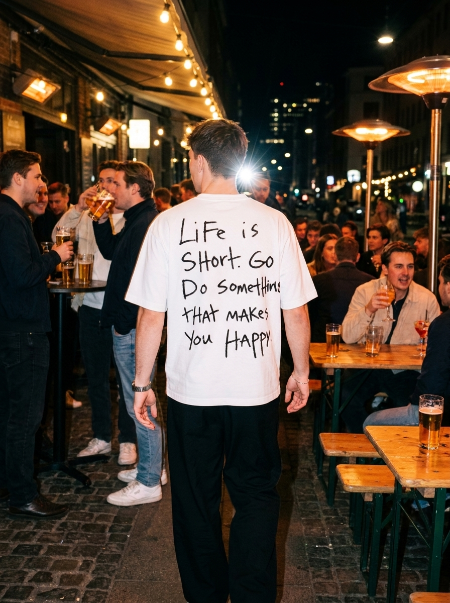 Life is short, go do something that makes you happy