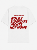 Rolex, supercars, yachts and hot moms