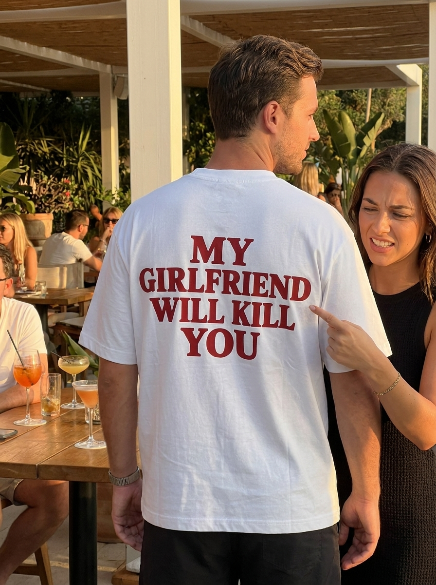 My girlfriend will kill you