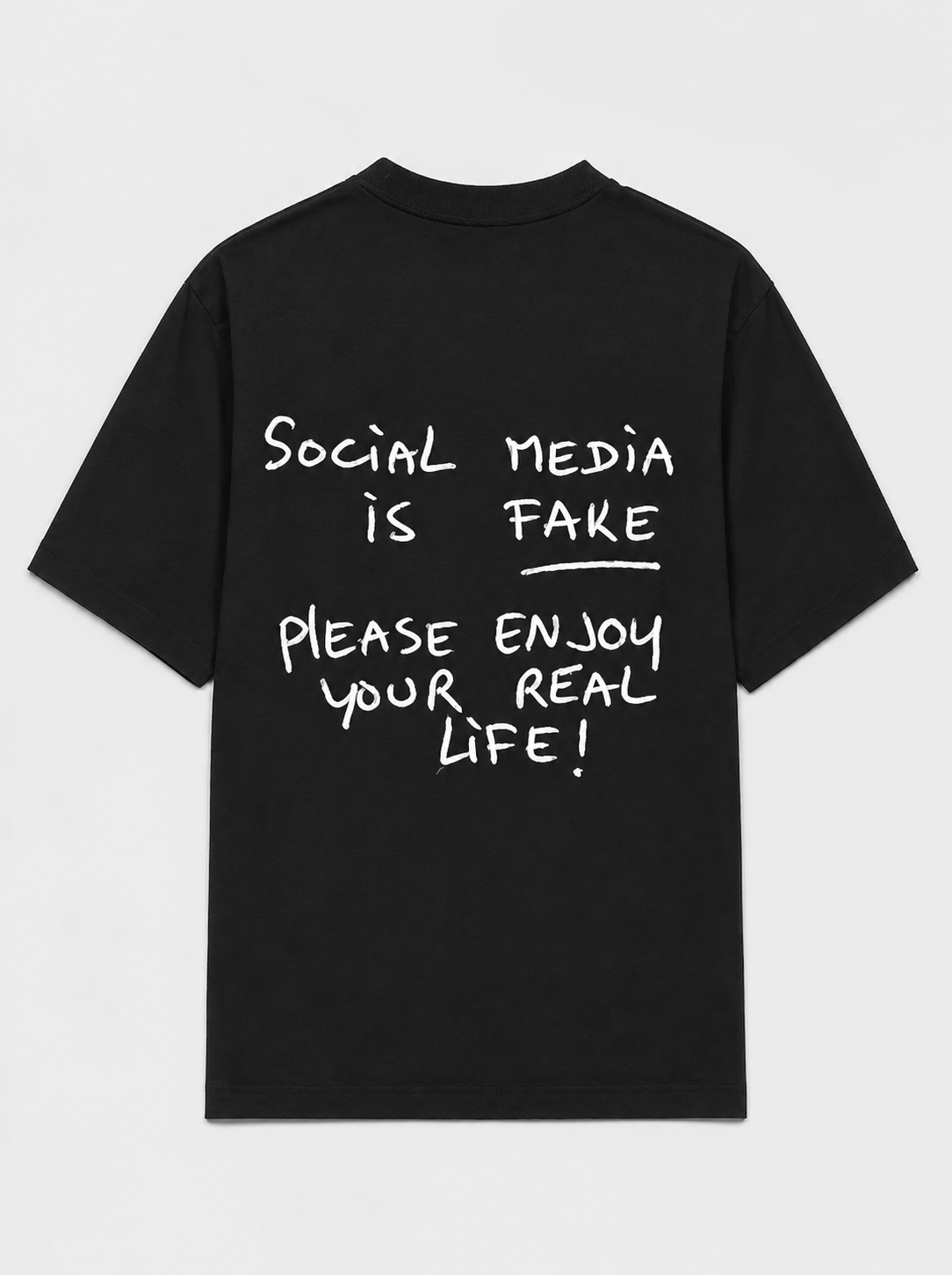 Social media is fake