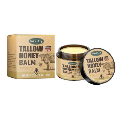 Tallow and Raw Honey Face Balm