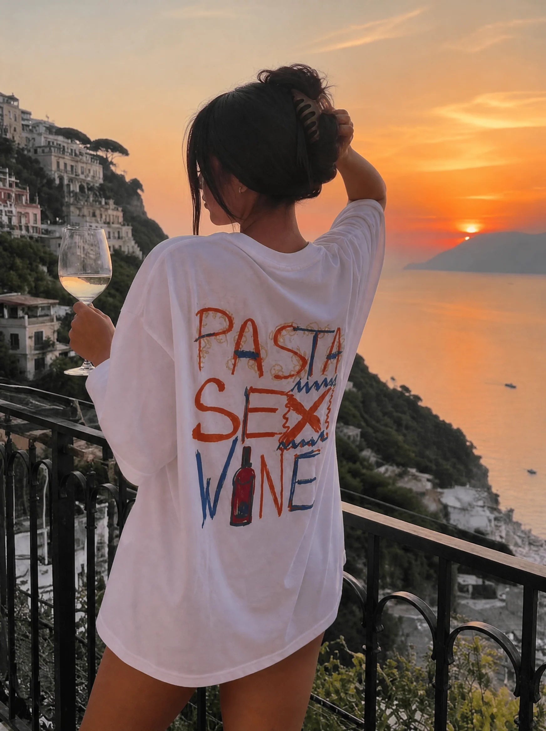 Pasta sex wine
