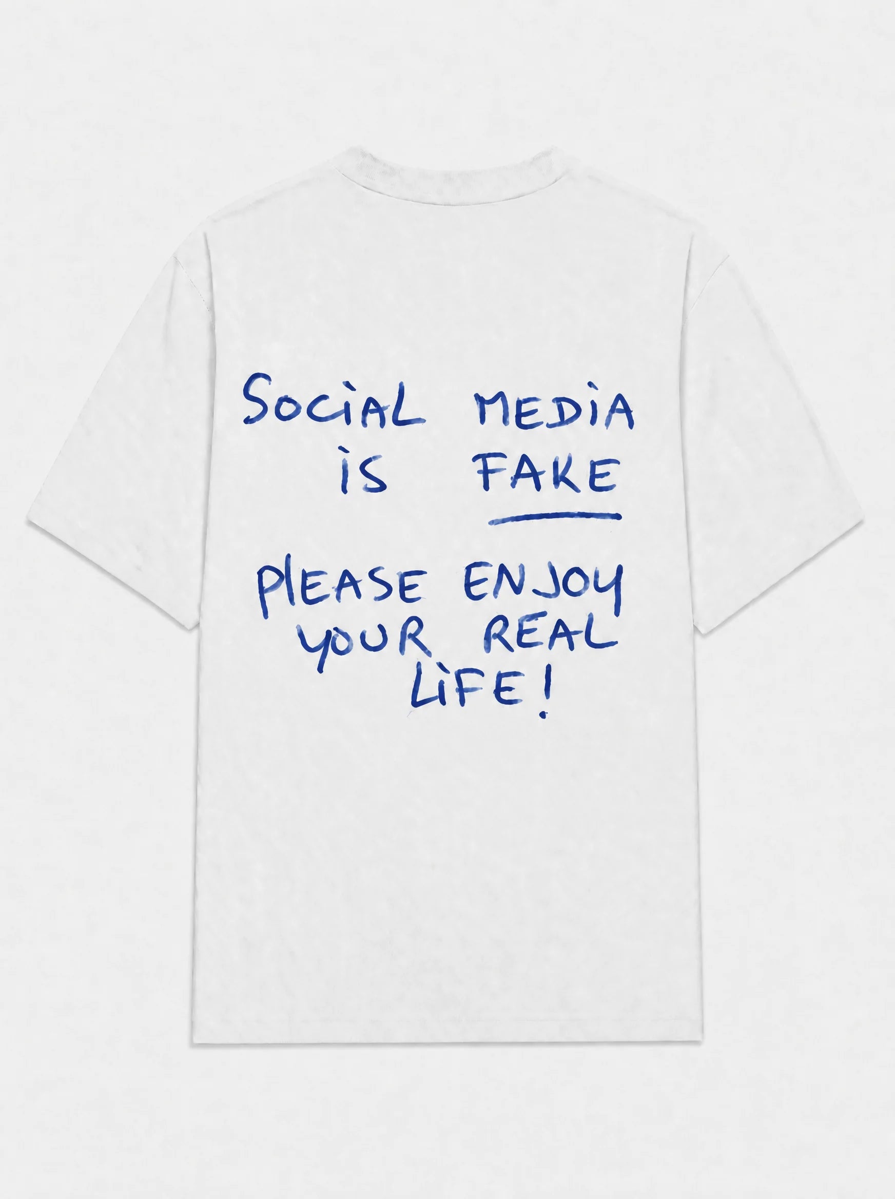 Social media is fake